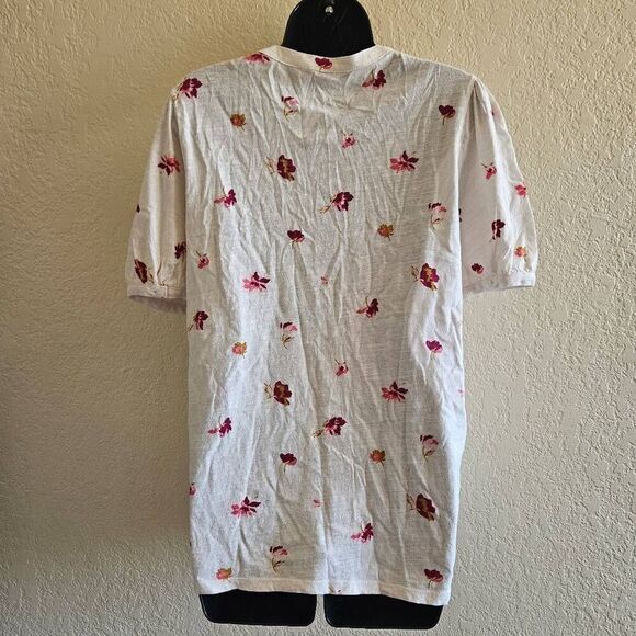 Lucky Brand Floral Button Up Top - Picture 8 of 9
